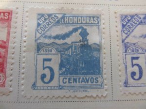 Honduras 1898 5c fine mng stamp A11P12F30