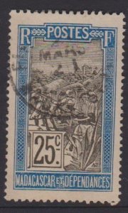 Madagascar Malagasy Sc#91 Used