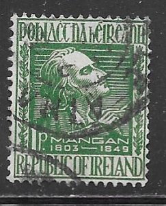 Ireland 141: 1d James Clarence Mangan, used, F