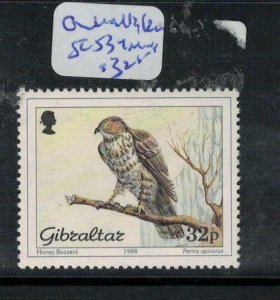 Gibraltar Birds SC 534 MNH (5eoj) 