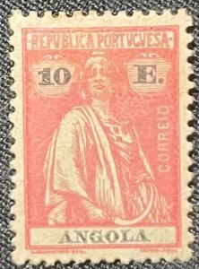 Angola, 1921, SC 159G,  Hinged, Glazed Paper