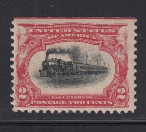 USA 1901 MH Scott #295 2c Empress State Express train Pan-American Exposition...