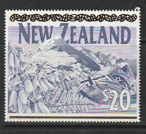 1994 New Zealand - Sc 1084 - MNH VF - singles - Mount Cook