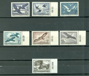 AUSTRIA SCARCE VERY NICE MNH SET #C54-60...$332.00