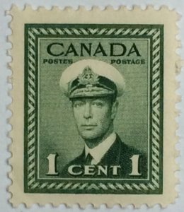 CANADA 1942-43 #249 King George VI War Issue - MH