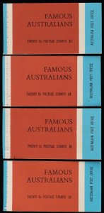 AUSTRALIA 1968 Famous Australians $1, editions N68/3 (3 diff) or G68/3. MNH **.