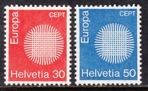 Switzerland 515-516 Europa MNH VF