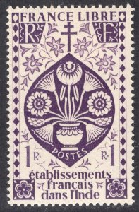 FRENCH INDIA SCOTT 153