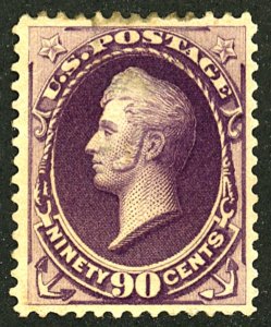 U.S. #218 MINT OG HR