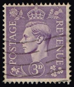 Great Britain #263 King George VI; Used