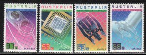 Australia #1036-39 ~ Cplt Set of 4 ~ Technology ~ Unused, LHM