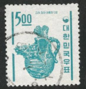 Korea Scott 367 stamp from 1962-66 unwatermarked
