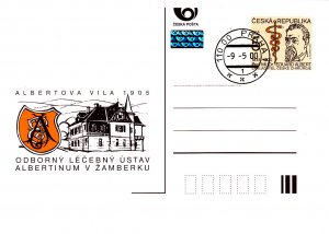 Czech Republic 2000 Postal Stationery 5k Eduard Albert