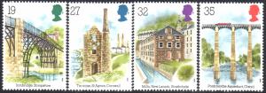 Great Britain Scott 1280-1283 MNH complete set - Industry
