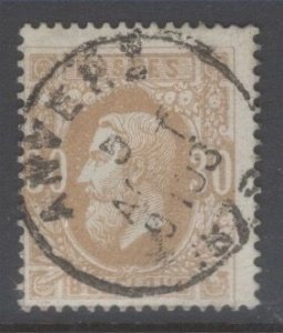 Belgium, Scott 34 used