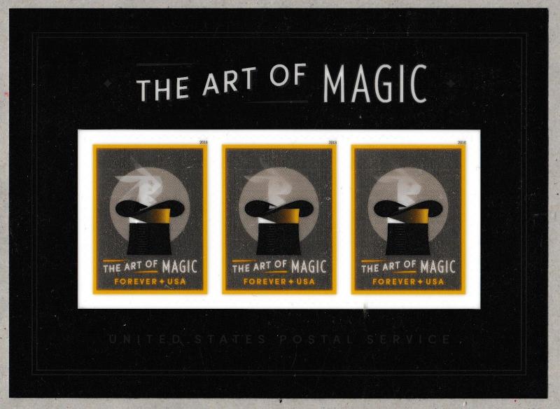 US 5306 The Art of Magic Rabbit Production forever souvenir sheet MNH 2018 