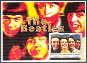 Benin 2003 Music Rock Band The Beatles (I) S/S MNH