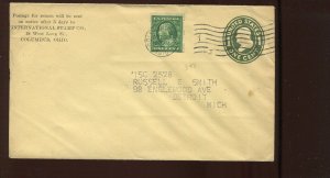 343 Schermack Used on International Stamp Company Uprated Cover MG76