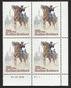 # 2818 MINT NEVER HINGED BUFFALO SOLDIERS