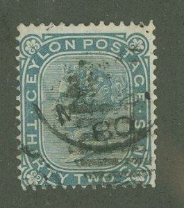 Ceylon #69 Unused Single