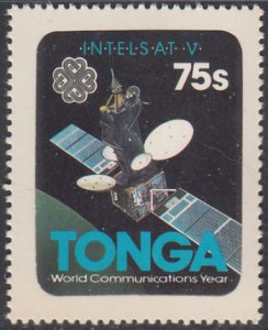 Tonga 1983 MH Sc #547 75s Intelsat V International Communicatons Year