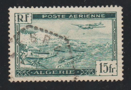 Algeria - scott# C3 - Algiers Harbor