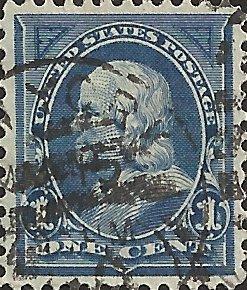 # 264 BLUE USED BEN FRANKLIN