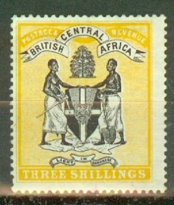 LC: British Central Africa 38 mint CV $225