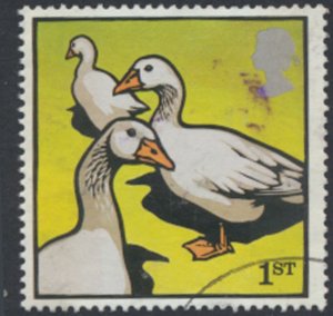 GB     SC# 2260   Used Farm Animals Geese  see details & scans