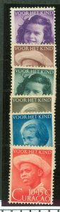 Netherlands Antilles (Curacao) #B4-9 Unused Single (Complete Set)