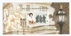 Falkland Islands #767 Mint (NH) Souvenir Sheet (Queen)