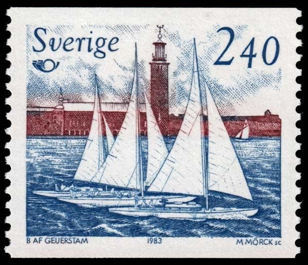 Sweden - Scott 1455 - Mint-Hinged