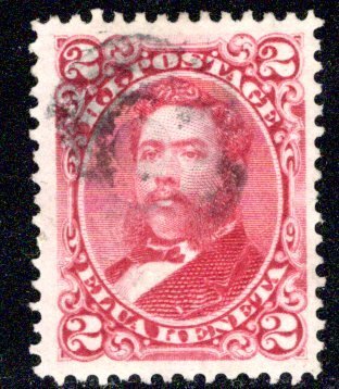 Hawaii #43, light cancel, rich colour