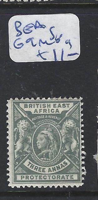 BRITISH EAST AFRICA (PP1111B) QV 3A LION SG 69  MOG