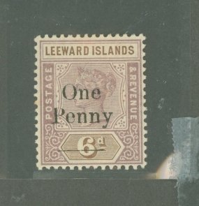 Leeward Islands #18 Unused Single