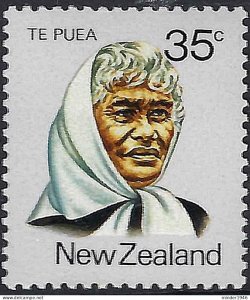 NEW ZEALAND 1980 QEII, Multicoloured, Maori Personalities-Te Puea Princess SG...