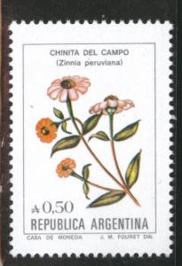 Argentina Scott 1523 MNH** Flower stamp