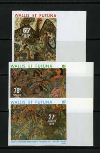 Wallis et Futuna Stamps # 242-4 XF OG NH Imperf Set