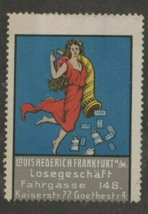 Germany - Lottery Store Advertising Stamp, München  - NG