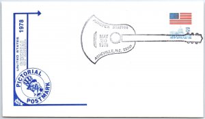 U.S. SPECIAL EVENT CANCELLATION ASHEPEX STATION AT AHEVILLE NORTH CAROLINA 1978