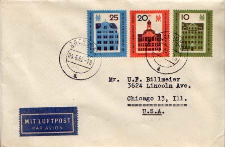 Germany D.D.R., Airmail