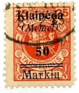 Memel, Scott #N3, Used