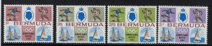 Bermuda 1968 SG220-223 Olympic Games - MVLH