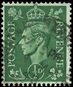 Great Britain  Scott #258v Inverted Watermark Used