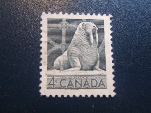 Canada # 335 Wildlife Walrus Nice stamps [ca266]