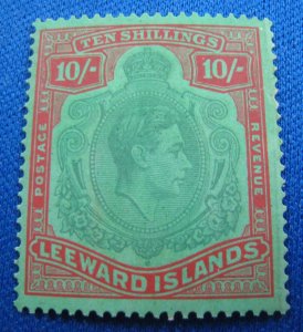 LEEWARD ISLANDS 1938  -  SCOTT # 114a   MLH   (L3)