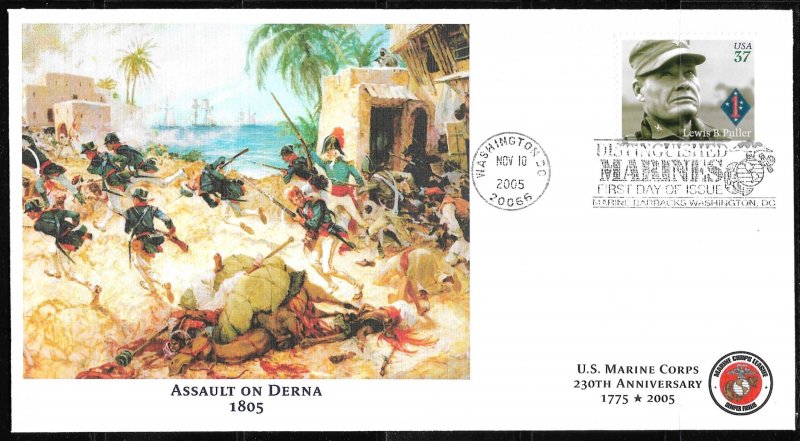 2005 Sc3962 Great Moments in USMC History: Assault on Derna FDC