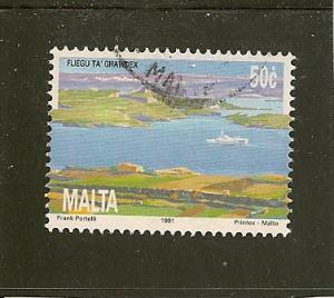 Malta  Scott 792  Ship    Used