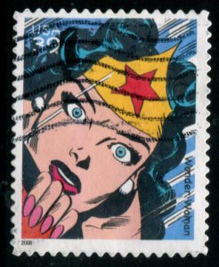 4084c US 39c Wonder Woman SA, used