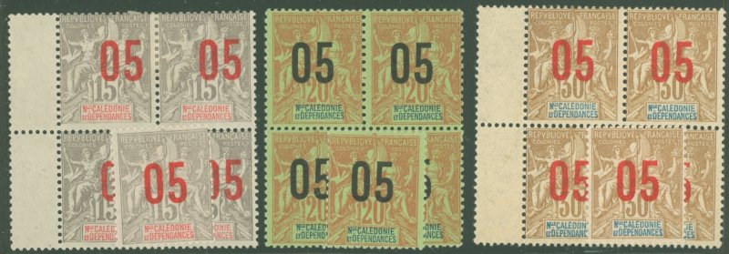 New Caledonia #117-119